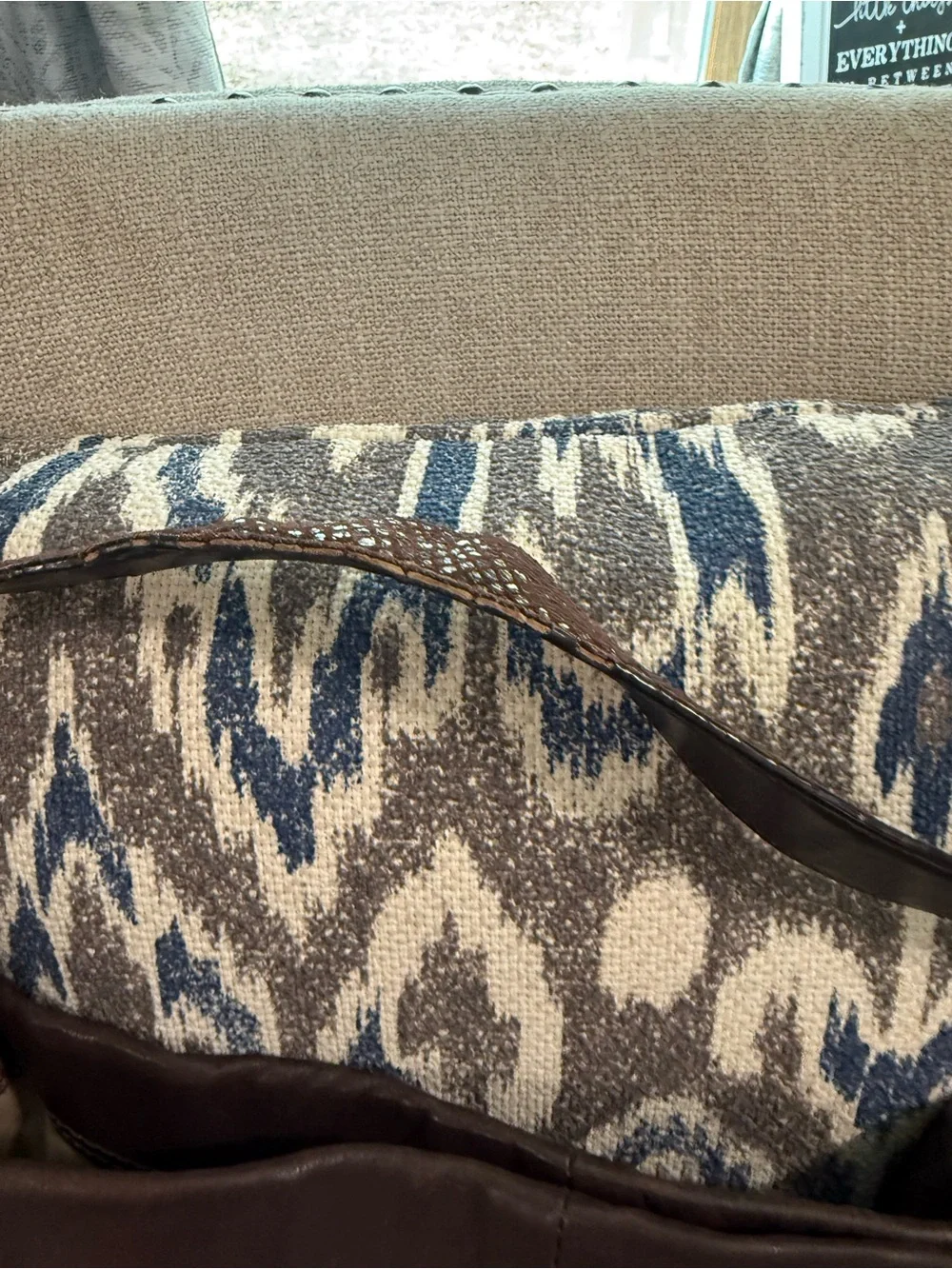 Coach plum leather